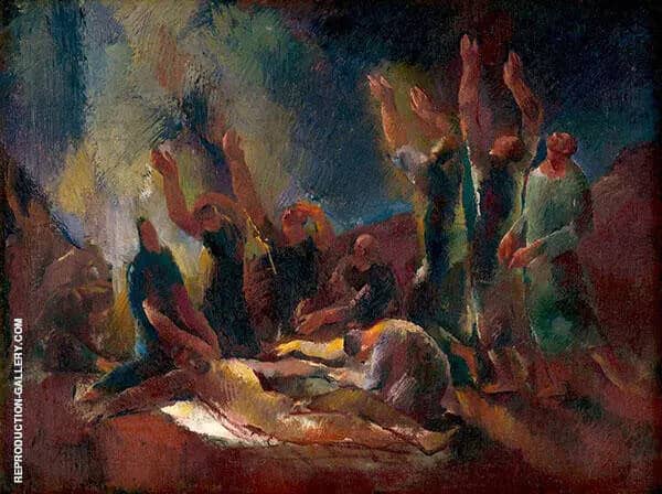 Snimanie by Vilmos aba-Novak | Oil Painting Reproduction