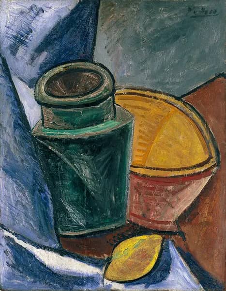Still Life With Lemons 1907 by Pablo Picasso | Oil Painting Reproduction