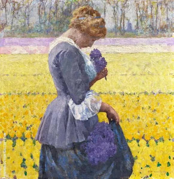 Spring Morning by George Hitchcock | Oil Painting Reproduction