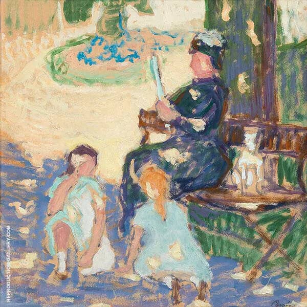 In The Park by Alvar Cawen | Oil Painting Reproduction