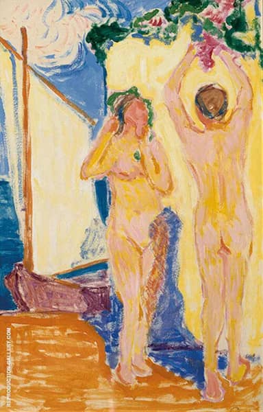 Rannalla 1912 by Alvar Cawen | Oil Painting Reproduction