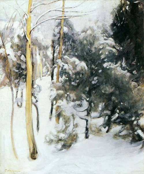 March 1911 by Pekka Halonen | Oil Painting Reproduction