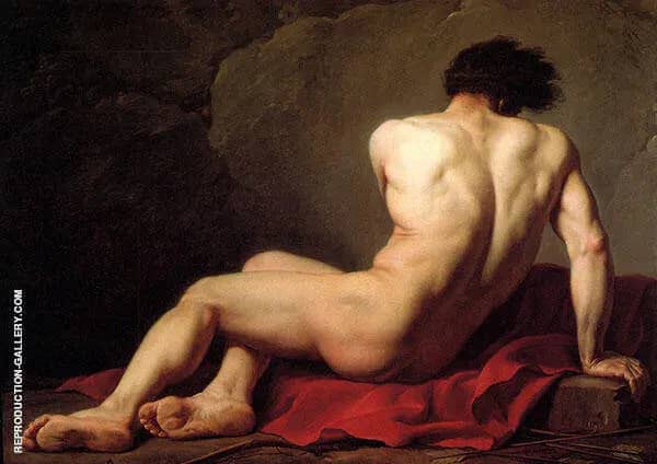 Patrolcus 1780 by Jacques-Louis David | Oil Painting Reproduction