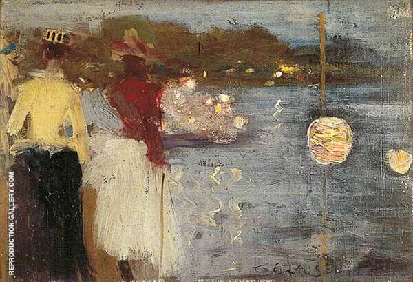 Souvenir of Marlow Regatta | Oil Painting Reproduction