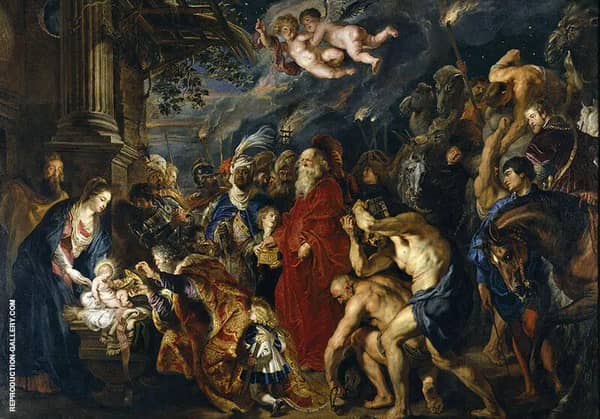 Adoration of the Magi c1628 | Oil Painting Reproduction