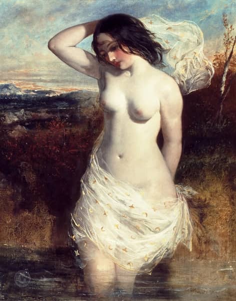 The Bather by William Etty | Oil Painting Reproduction