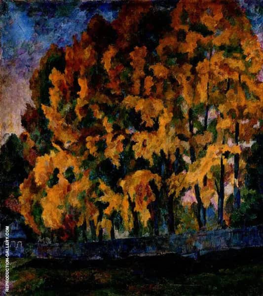 Autumn 1921 by Aristarkh Vasilyevich Lentulov | Oil Painting Reproduction