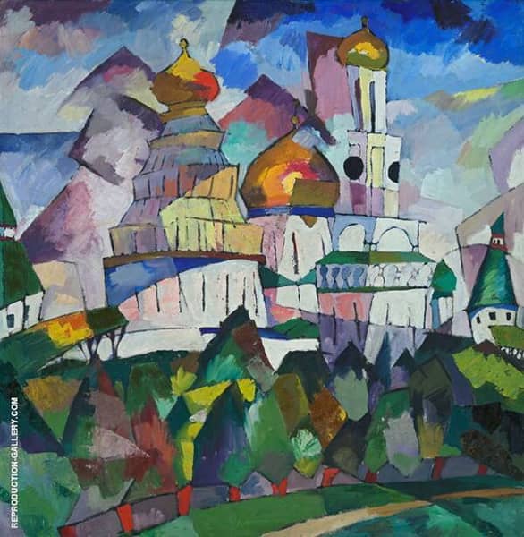 Churches New Jerusalem 1917 | Oil Painting Reproduction