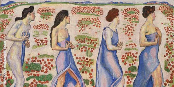 Courtesy of Leopold Museum by Ferdinand Hodler | Oil Painting Reproduction