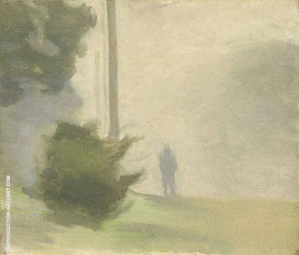 Silent Approach by Clarice Beckett | Oil Painting Reproduction