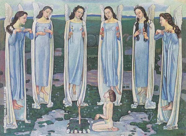 The Chosen One 1903 by Ferdinand Hodler | Oil Painting Reproduction