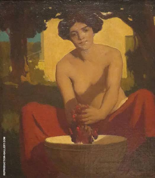 The Grape The Wine Maker | Oil Painting Reproduction