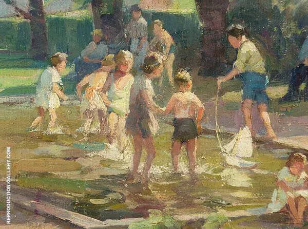 Playground by Mabel May Woodward | Oil Painting Reproduction