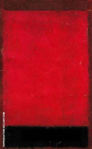 Brown, Red, Black 1959 | Oil Painting Reproduction