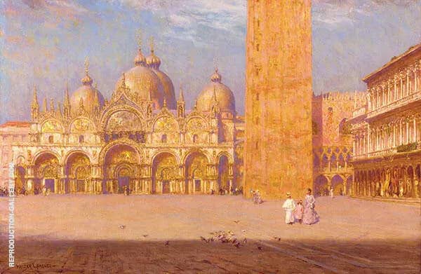 San Marco 1895 by Walter Launt Palmer | Oil Painting Reproduction