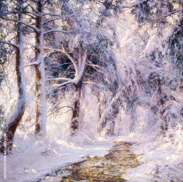 White World 1932 by Walter Launt Palmer | Oil Painting Reproduction