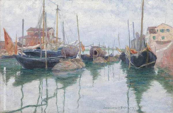 Giudecca Canal Venice 1897 | Oil Painting Reproduction