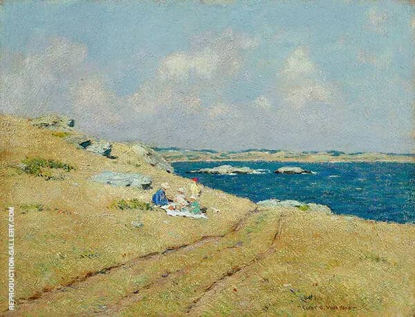 Cliff Walk Newport Rhode Island | Oil Painting Reproduction