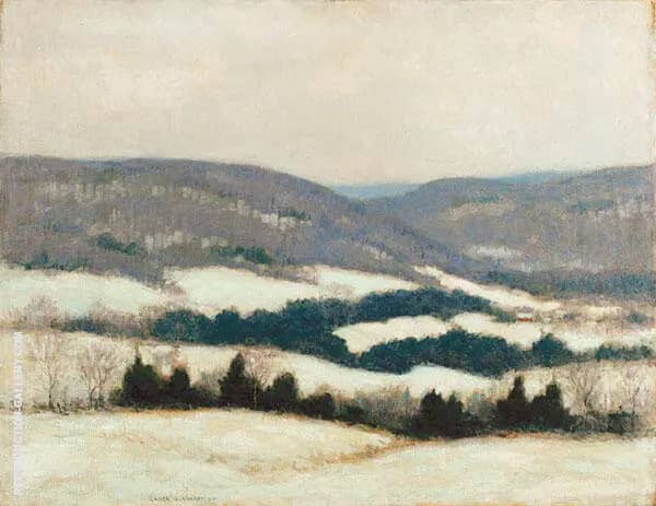 October Mountain by Clark Voorhees | Oil Painting Reproduction