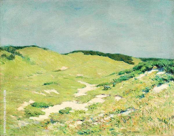 Sand Dunes Bermuda by Clark Voorhees | Oil Painting Reproduction