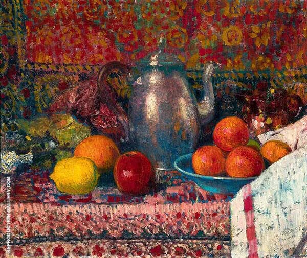 Still Life c1907 by Georges Lemmen | Oil Painting Reproduction