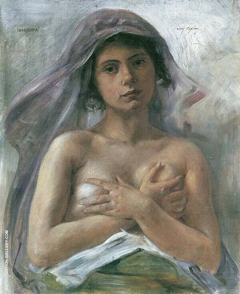 Innocentia 1890 by Lovis Corinth | Oil Painting Reproduction