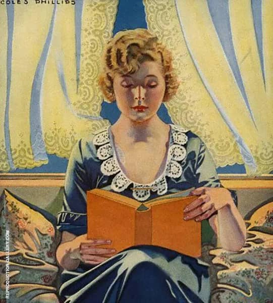 May Time is Curtain Time by Coles Phillips | Oil Painting Reproduction