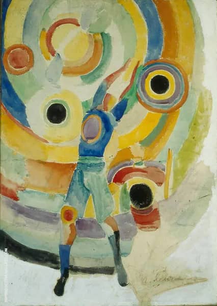 Football 1918 by Robert Delaunay | Oil Painting Reproduction