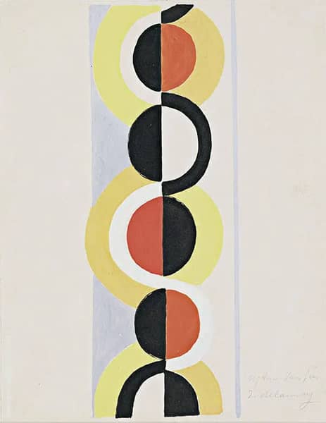 Rhythm Without End 1935 by Robert Delaunay | Oil Painting Reproduction