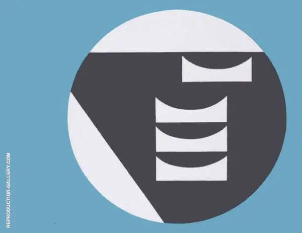 Composition in a Circle by Sophie Taeuber Arp | Oil Painting Reproduction