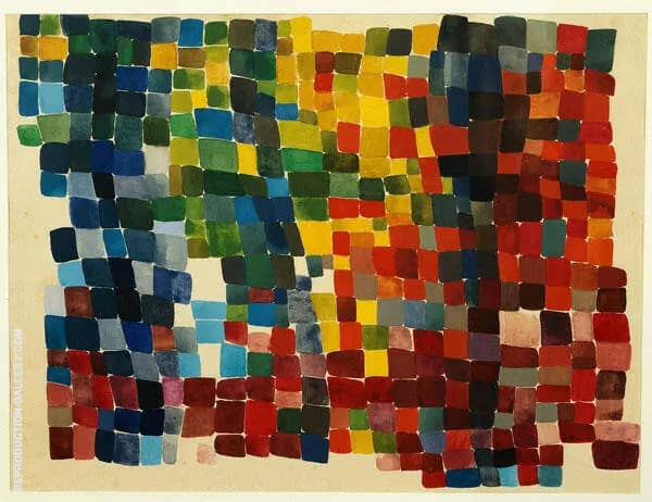 Composition in Quadrangular Spots II | Oil Painting Reproduction