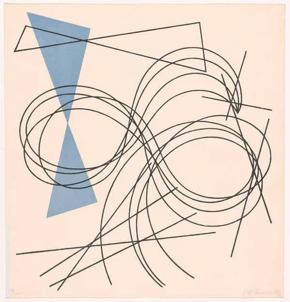 Plate 5 by Sophie Taeuber Arp | Oil Painting Reproduction