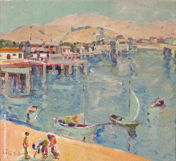 Beach Lagoon 1936 by Selden Connor Gile | Oil Painting Reproduction