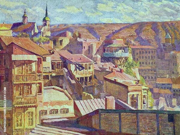 Tbilisi by Ilya Mashkov | Oil Painting Reproduction