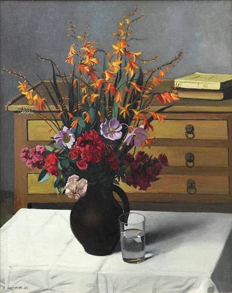 Japanese Anemones by Felix Vallotton | Oil Painting Reproduction