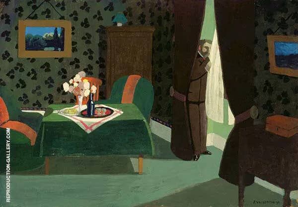 Waiting 1899 by Felix Vallotton | Oil Painting Reproduction