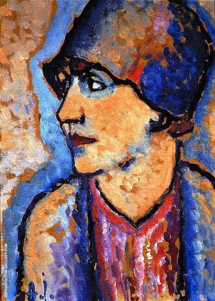 Portrait of Mrs Kirchhoff | Oil Painting Reproduction