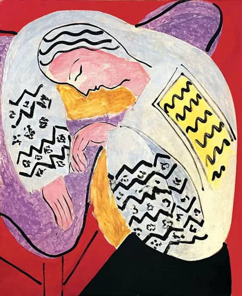 The Dream 1940 by Henri Matisse | Oil Painting Reproduction