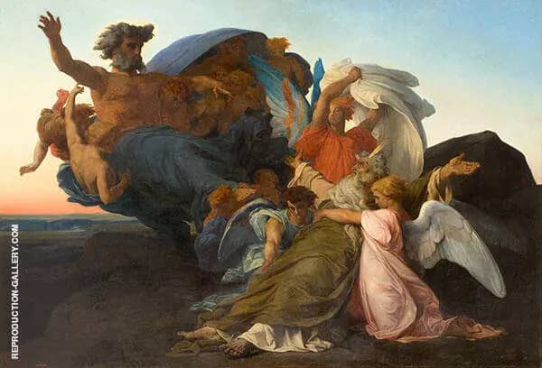 Death of Moses by Alexandre Cabanel | Oil Painting Reproduction