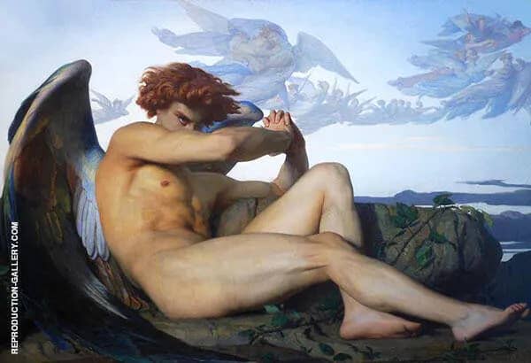 Fallen Angel by Alexandre Cabanel | Oil Painting Reproduction