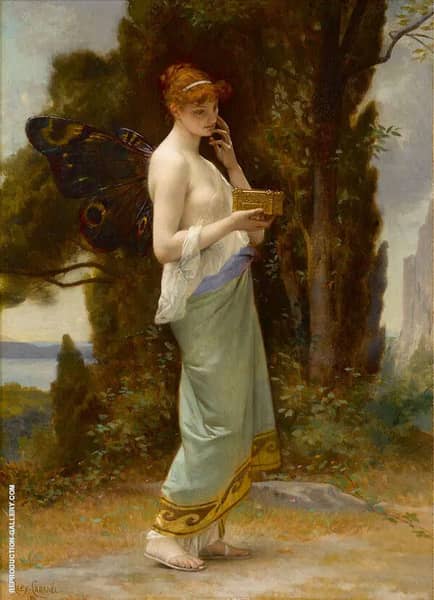 Psyche 1881 by Alexandre Cabanel | Oil Painting Reproduction