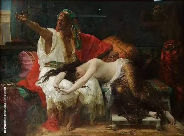 Thamar by Alexandre Cabanel | Oil Painting Reproduction