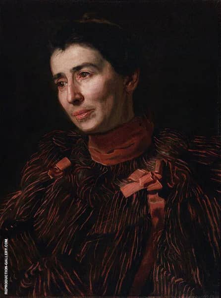 Mary Adeline Williams by Thomas Eakins | Oil Painting Reproduction