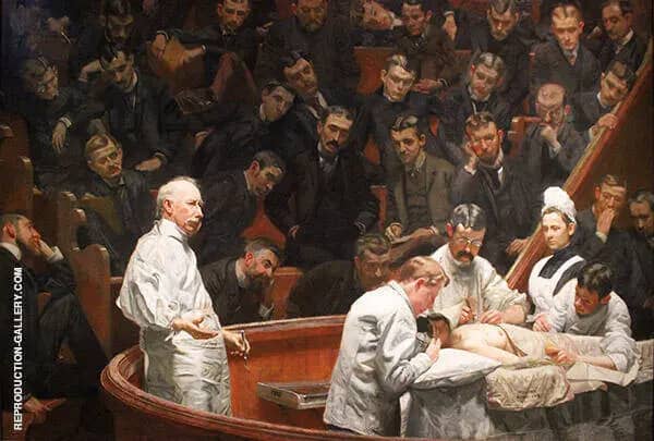 The Agnew Clinic by Thomas Eakins | Oil Painting Reproduction