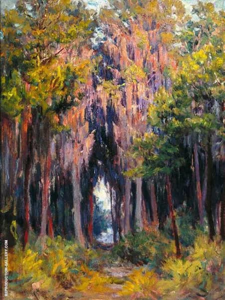 Hanging Moss St Petersburgh | Oil Painting Reproduction