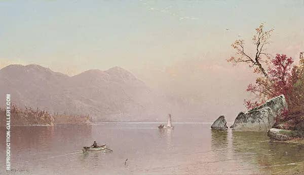 Autumn Mist Lake George 1871 | Oil Painting Reproduction