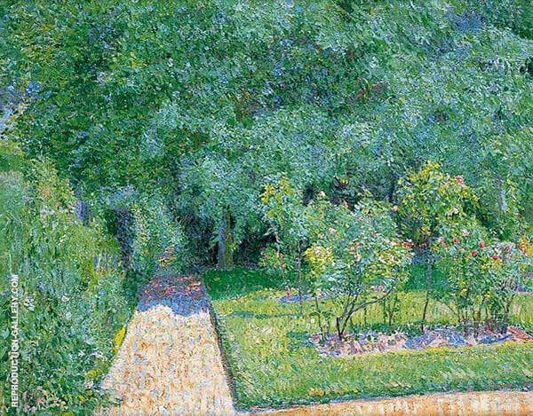 The Garden Path Garth House by Spencer Gore | Oil Painting Reproduction