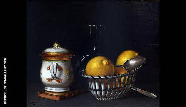 Lemons and Sugar by Raphaelle Peale | Oil Painting Reproduction