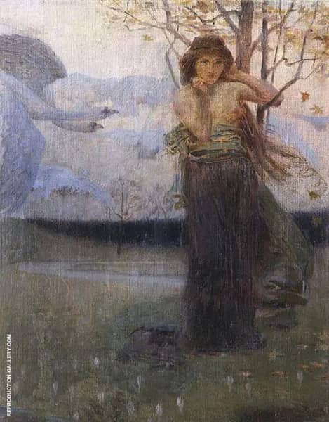 Autumn by Jan Preisler | Oil Painting Reproduction