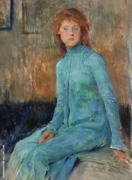 Emila Filly by Jan Preisler | Oil Painting Reproduction